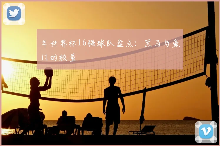 年世界杯16强球队盘点:黑马与豪门的较量